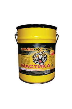 Мастика битумно-полимерная АльфаТехМаст, 16кг