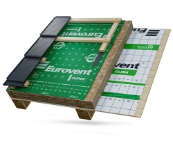 Eurovent CLIMA Активная пароизоляционная мембрана, 85 г/м2