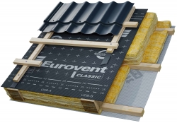 ТРЕХСЛОЙНАЯ МЕМБРАНА EUROVENT CLASSIC, 120 г/м2