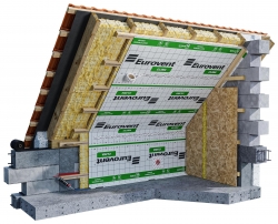 Eurovent CLIMA Активная пароизоляционная мембрана, 85 г/м2