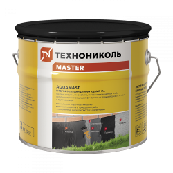 Мастика гидроизоляционная битумная AquaMast, 3 кг
