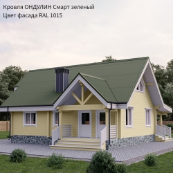 ОНДУЛИН Смарт зеленый 1950*960 мм