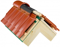 КОНЬКОВАЯ ЛЕНТА Eurovent ROLL ECO PRF 240х5000 мм RAL8019 