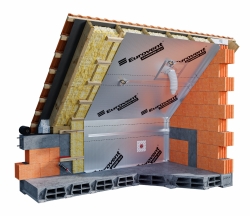 Eurovent STANDARD 130 ALU Пароизоляция 130 г/м2 75 м2